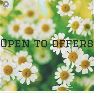 Open to ALL offers!! 🙌🏻😀😀